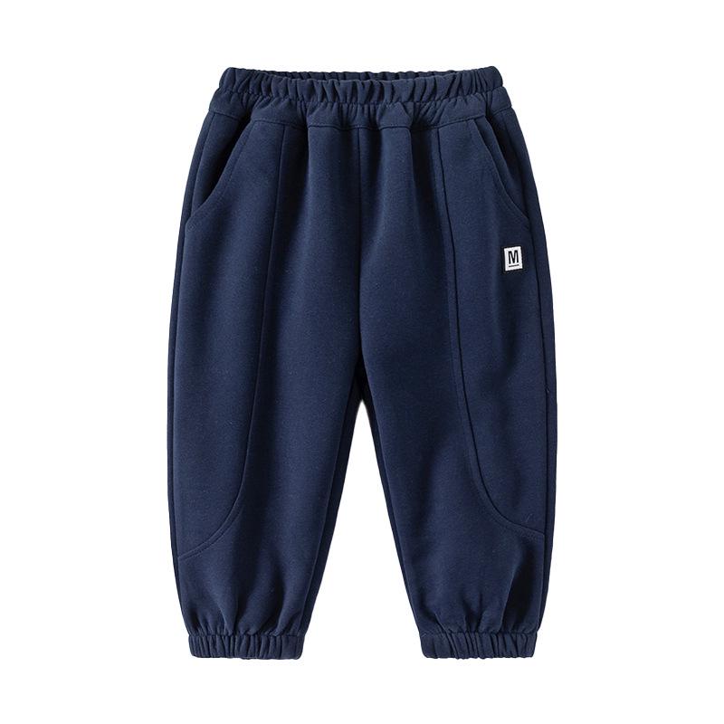 Boys' Street Style Sweatpants - Autumn 2025 Collection for Kids, Spring Outfit, Long Sporty Trousers for Children