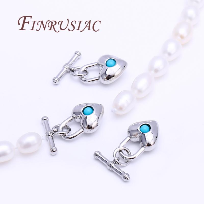 Pearl Clasps 18K Gold Plated Necklace Clasp For Jewelry Connectors DIY Bracelets Accessories,Locks For Jewelry Making Supplies