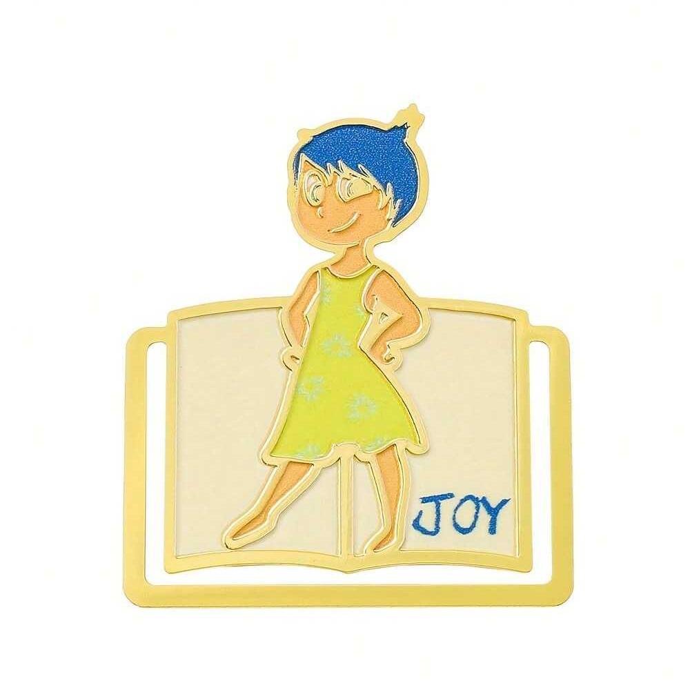 MINISO Alles steht Kopf Niedliche Lesezeichen Metall Buchseitenhalter Cartoon Fan Sammlungen für Leseratten Buchliebhaber Schulanfangsgeschenk