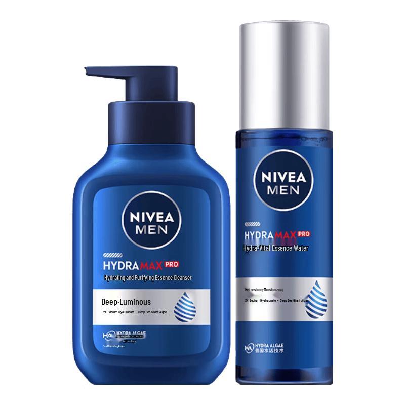 NIVEA Men s Cleanser & Essence Water Set