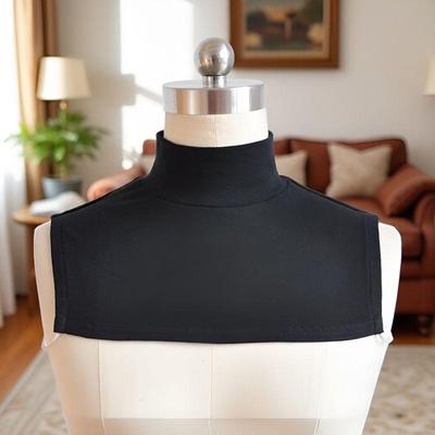 Unisex Knit Pullover Dickey: Mid-High Neck, Anti-Prick, Warm Snood for All Seasons