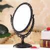 European Style Black Butterfly Dressing Mirror Rotatable Desktop Makeup Mirror  Bathroom