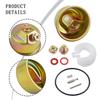 Carburetor Kit Carburetor Chamber Float Pin Needle Valve Carburetor Chamber