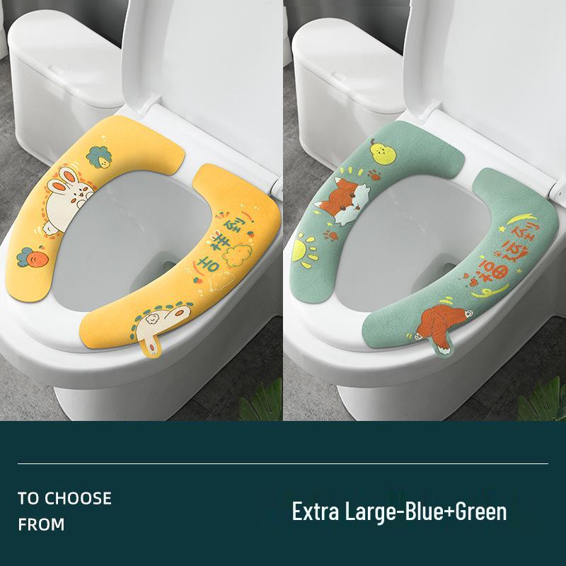 Universal Washable Thickened Toilet Seat Cushion for All Seasons
