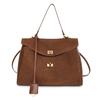 Tragbare Damen-Tasche für Geschäftsleute, neue matte Pitot-Tasche, große Handtasche im neutralen Stil, Umhänge-Umhängetasche