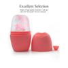 Women's Facial Beauty Rose Ice Pack Ice Tray Massage To Remove Puffiness Ice Mold Roller Massager Silicone Face Pack