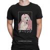 Men Zero Two 002 KAWAII Sexy T Shirt Darling In The Franxx Anime Cotton Clothes Vintage Short Sleeve Collar Original