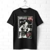 Bruce Lee Jun Fan Gung Fu Institute Men's T Shirt Los Angeles California Legend