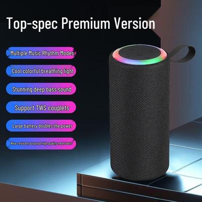 Compact W17 Wireless Bluetooth Speaker with Subwoofer, High-Quality Sound, Heavy Bass, Ideal for Outdoor and Indoor Use.
