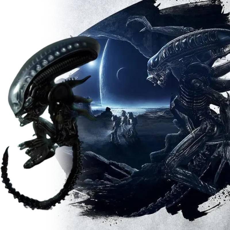 Mezco Mds Designer Alien 6 Zoll Deluxe Version Sammlerfigur Modell A1 Für Fans