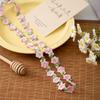 2meters/Lot Flower Embroidery Lace Fabric Ribbons For Needlework Clothing Sewing Accessories Sewing Materials Home Decorative