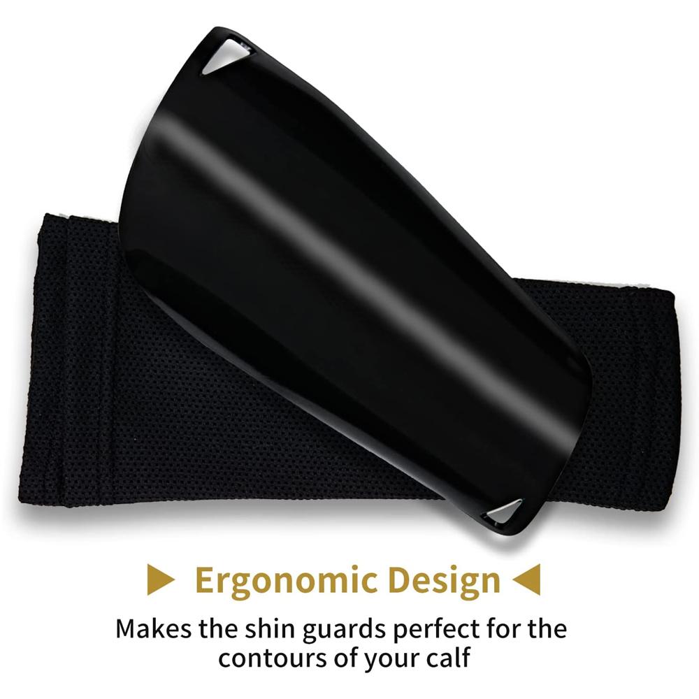 1 Pair Kids Soccer Shin Guard Sock, Leg Performance Support Football Compression Calf Sleeves With Pocket Can Holding Shin Pads