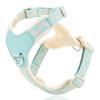Adjustable Size Reflective Polyester Vest-Style Chest Harness Set Fashion Dog Leash Button Anti-Escape Pet Supplies Cross-Border