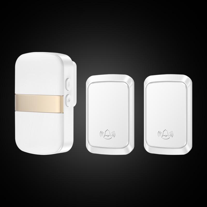 Wireless Self-Powered Doorbell: Smart Long-Distance Remote with Waterproof Call Function for Elderly & Kids