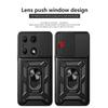For Xiaomi Redmi Note 13 Pro 4G/Poco M6 Pro 4G Phone Case Slide Lens Guard Bump Proof PC+TPU Shell