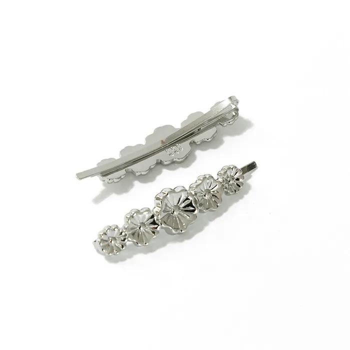 Bloom Hair Clip (Silver)