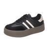 Little white shoes women's platform 2025 spring and autumn new Forrest Gump training shoes versatile casual board shoes muffin lace-up single shoes