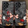 Mickey Minnie Maus Handyhülle Case für Samsung Galaxy S26 S25 Ultra S24 Plus S23 FE S22 S21 Note 20 10+ S20