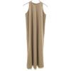 Mila Owen No Sleeve One Piece Beige Brown Women Used