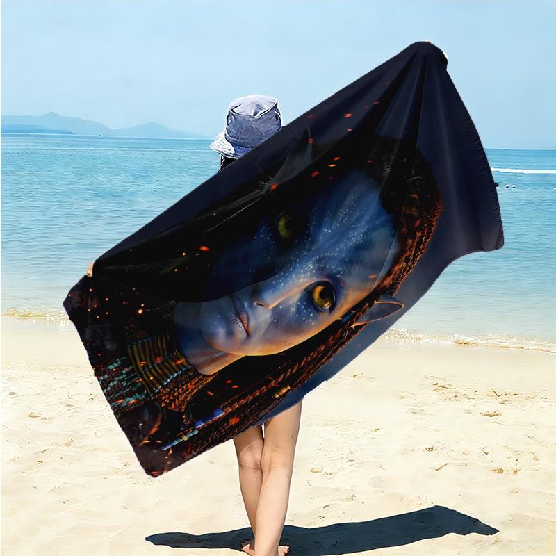 1Pc Avatar Last Airbender Beach Towel Microfiber Beach Towel Thin Absorbent For Beach Swimming Yoga Bath Sports 0917286