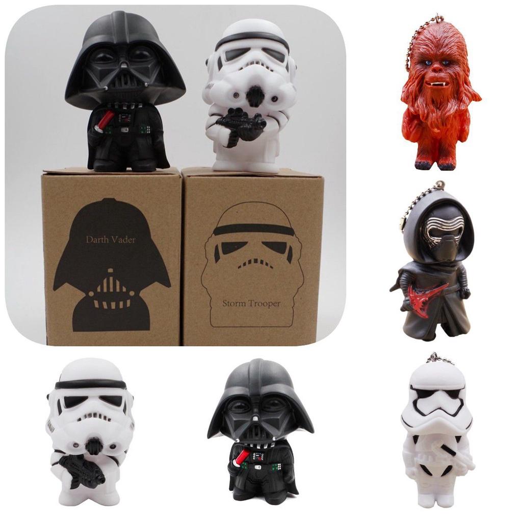 Darth Vader Figure Stormtrooper Kylo Ren Chewbacca Toys Gifts Men Boys
