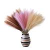 INS Style Pampas Grass & Green Plants Artificial Flowers for Wedding Decor & Crafts