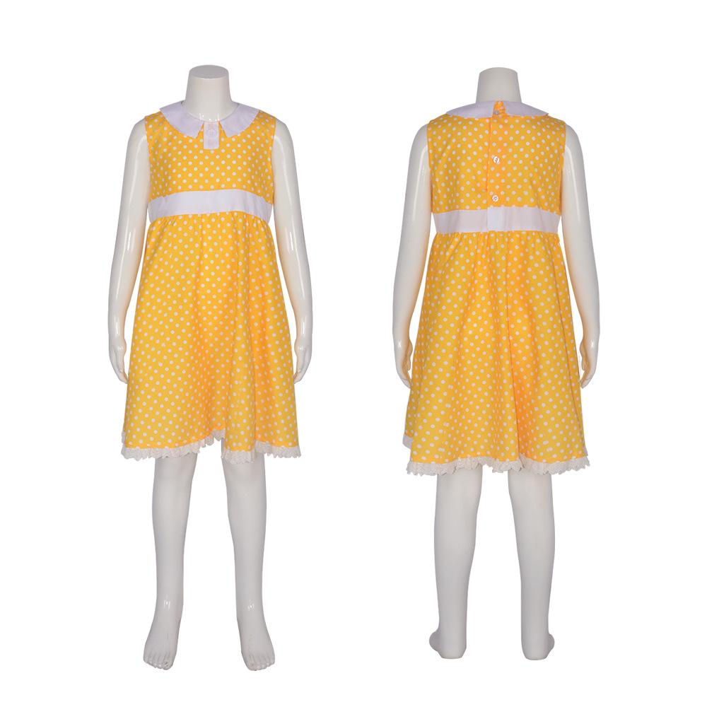 Gabby Doll Cosplay Dress Girls Role Play Costume Kids Cos Outfit Stage Performance Halloween Party Princess Dress