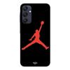 Case For Samsung Galaxy A25 Jordan Logo 23 Nike Basketball Color Red Maniacase