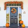 1.75M Kunstmatige Herfst Esdoornbladeren Guirlande Nep Planten Herfst Decor Bladeren Liana voor Thanksgiving Halloween Festivals Bruiloft