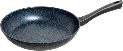 Frying Gas Stove Ultra Diamond Marble Pan, 28cm, Only, Lightweight, Cast, Black, F-7153