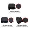 Car Interior Hand Stitched Black Breathable Soft Suede Leather 2008-2017 Steering Wheel Cover For Ford EcoSport Fiesta