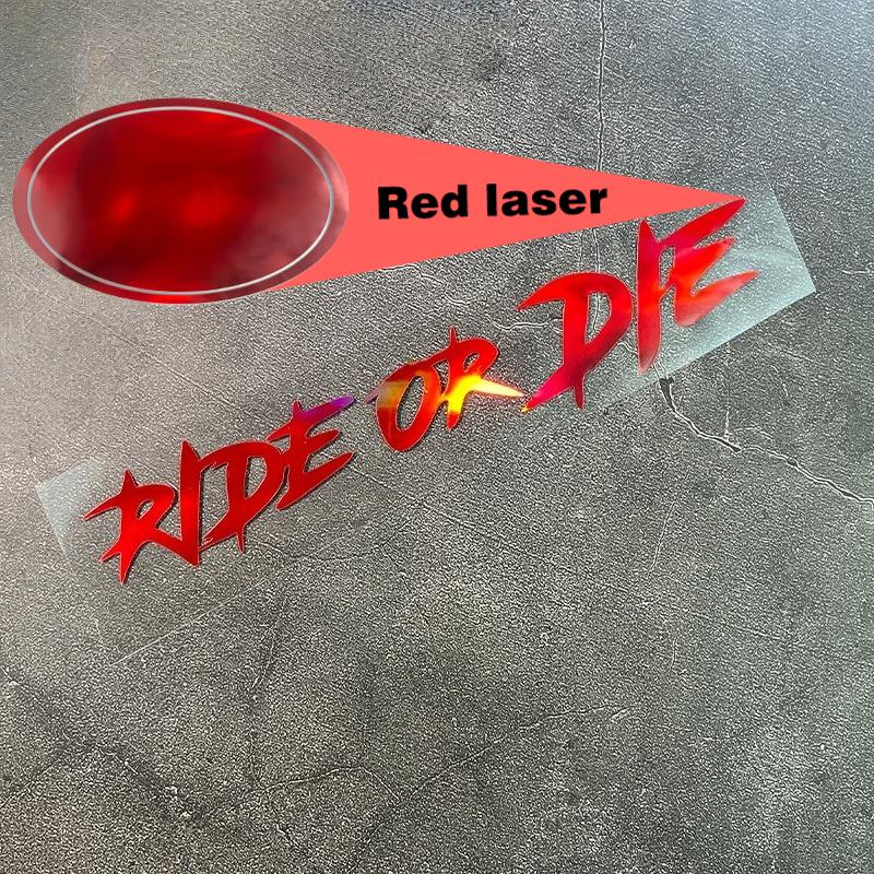 1PC RIDE OR DIE Car Stickers Waterproof  for Auto Window Bumper DIY Motorcycle Helmet Fuel Tank Bicycle Universal Vinly Decals