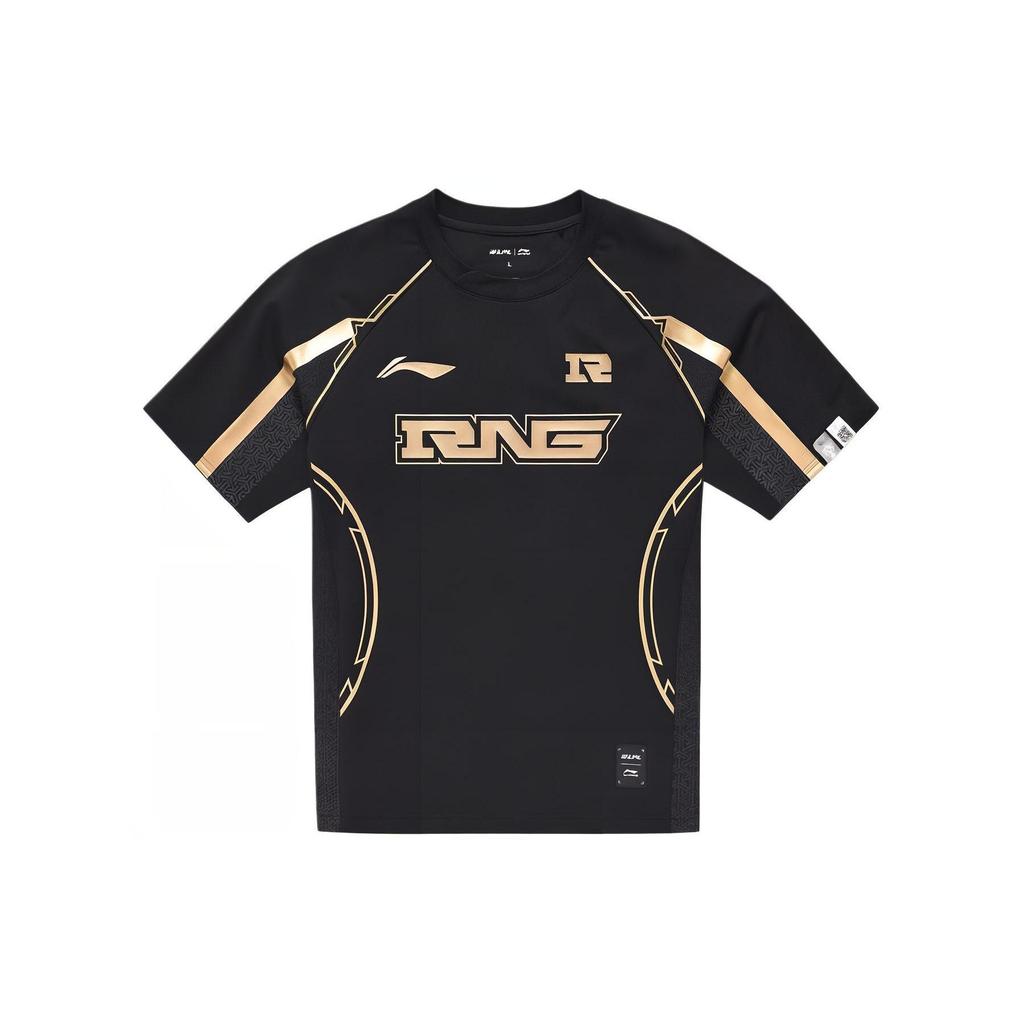 Li Ning Sports Life Collection T Shirt Unisex Black ATSU673-1