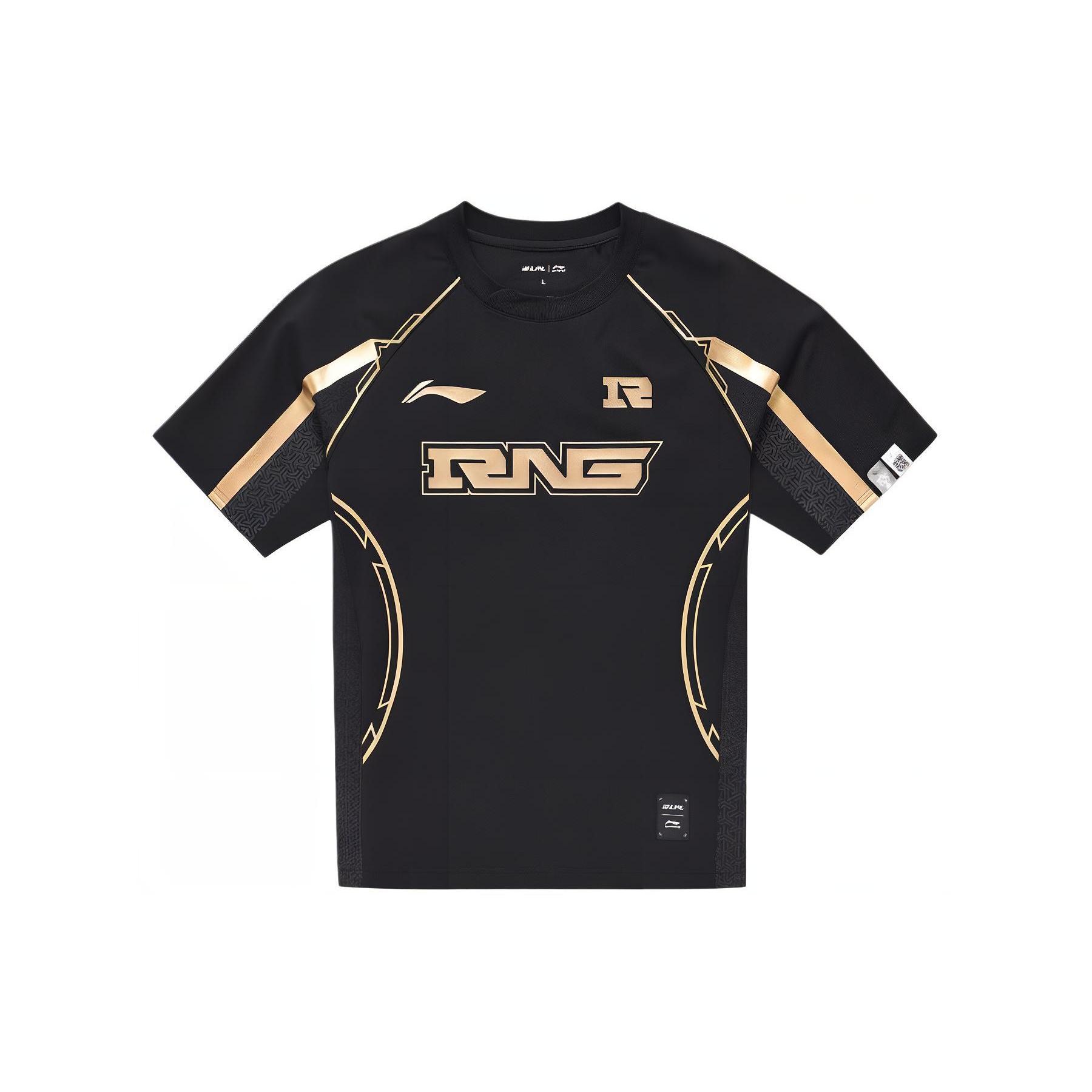 Li Ning Sports Life Collection T Shirt Unisex Black ATSU673-1 L