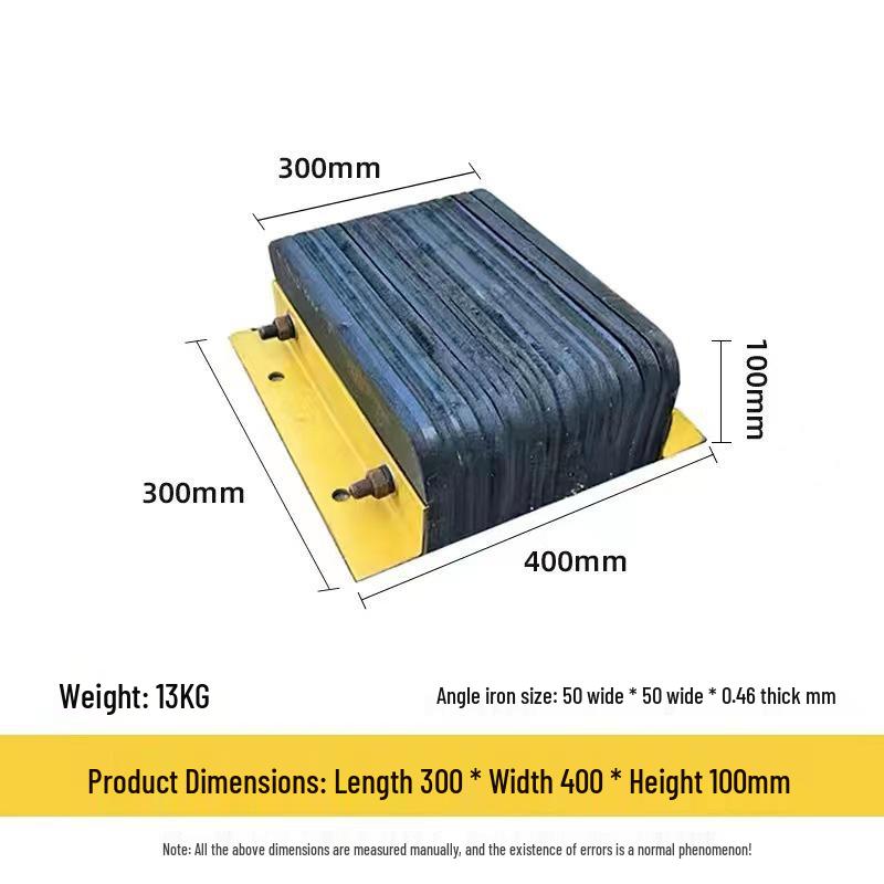 Rubber Anti-Collision Buffer Pad for Unloading Platforms