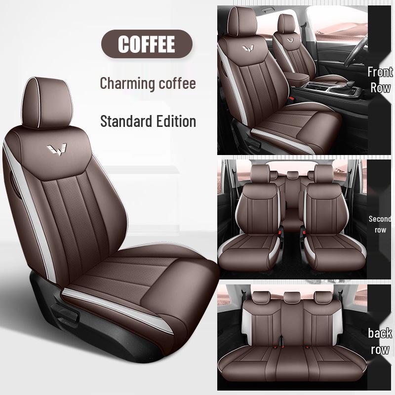 Wuling Jiachen Nappa Leather 7-Seat Minivan Car Seat Cushion Cover