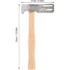 Roofing Hammer Magnetic Roofing Hammer Multi Functional Ergonomic Handle Roofing Hatchet for Roof Construction Repair