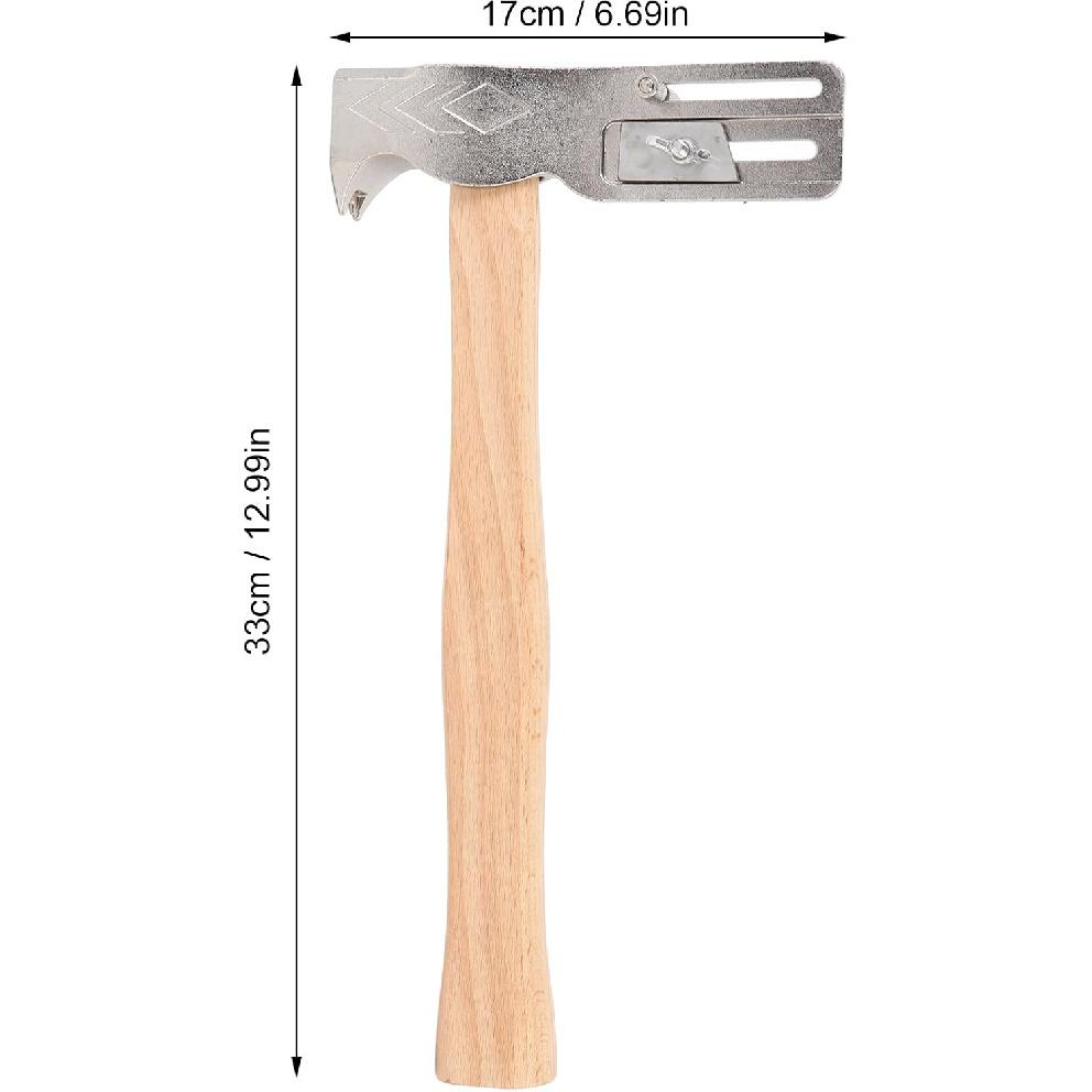 Roofing Hammer Magnetic Roofing Hammer Multi Functional Ergonomic Handle Roofing Hatchet for Roof Construction Repair