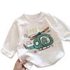 Trendy Little Boy 2025 Long-Sleeved Cotton T-Shirt - Stylish Spring & Autumn Wear