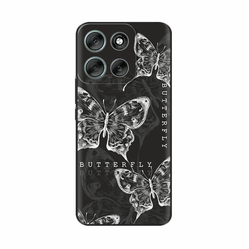 Case For Motorola G86 Case Color Painted Soft Liquid Silicone Camera Protection Phone Cover For Moto G86 XT2527-2 G 86 Fundas
