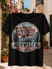 Norway Tour 2026 Graphic Moose Beside A Norwegian Flag With Mountains Lake And Distressed Travel Unisex All Tshirt