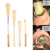 Kitchen Cleaning Tools Drink Bottles Glass Scrubbers Cleaning Brush Wooden Bottle Cleaning Brush With Long Handle