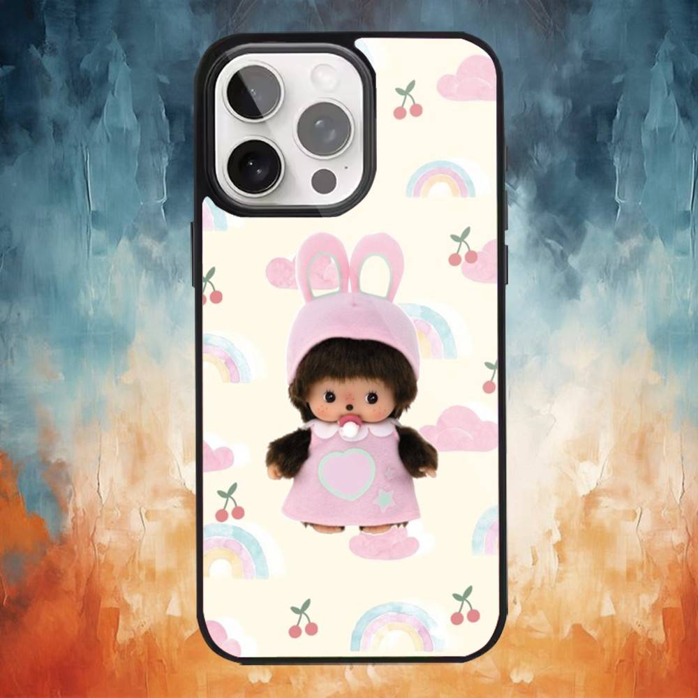 

Cute M-Monchhichi Phone Case For iPhone 17,16,15,14,13,12,Plus,Pro,Max for Magsafe Magnetic Wireless Charging iPhone15PROMAX