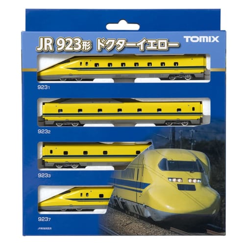 TOMIX N Gauge JR 923 Series Shinkansen Electric Track Comprehensive Test Car Doctor Yellow Basic Set 98480 Model Train