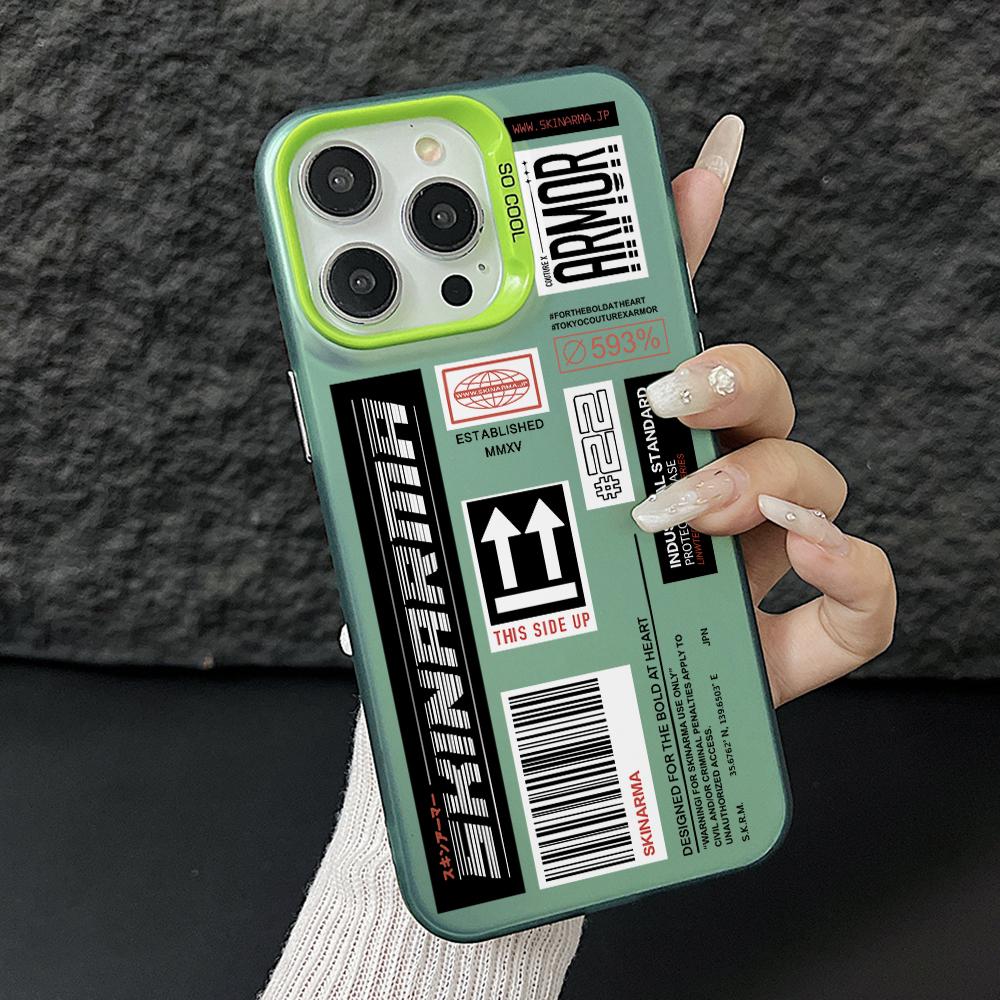 

Retro Tape Label Phone Case for Xiaomi Redmi 15C 14C 13C 12C 10 Note 15 14 13 12 Pro Plus 4G 5G Silver Hard Cover Redmi Note 12 Pro+