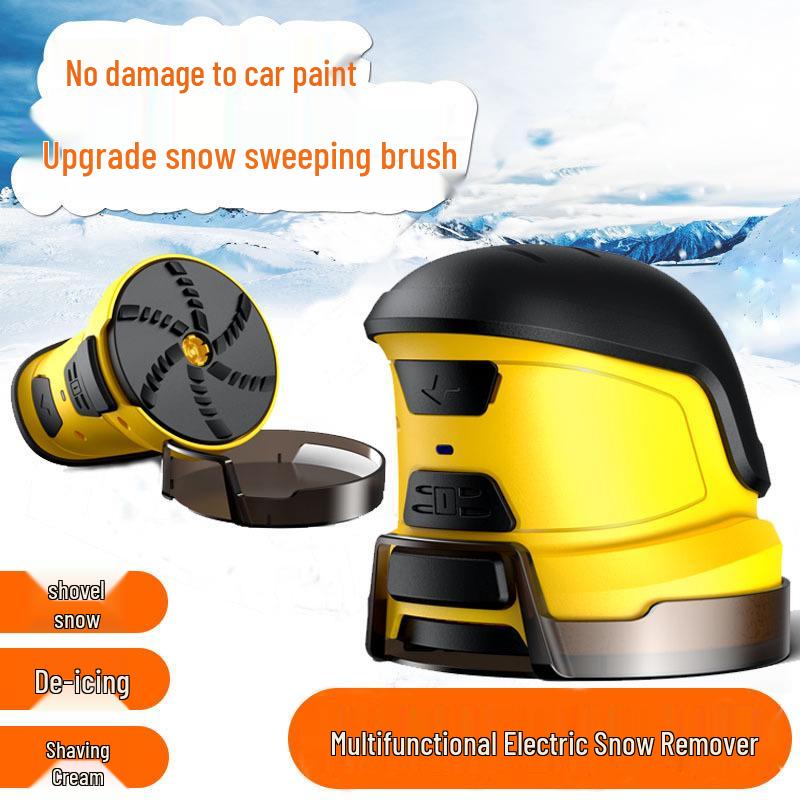 Electric Ice Scraper & Windshield Defroster Tool for Winter Car Glass Cleaning