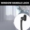 Stainless Steel Window Handles Lock With Key & Screws Balcony Door Handle Lockable Double Glazing Window Handle