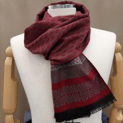 [NC Bucheon Branch] Men's Winter Light and Warm Luxury TR Fleece Muffler 180x32cm