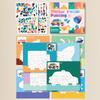 Early Childhood Education Scene Sticker Book Focus Cultivation Quiet Sticker Book Enlightenment Puzzle Cognitive Sticker Book