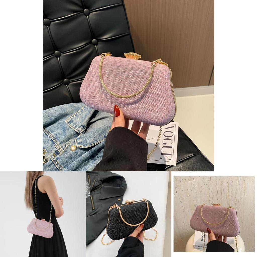 2024 New Spring Beautiful Casual Fashion Evening Bag Women's Bag Chain Handbag
